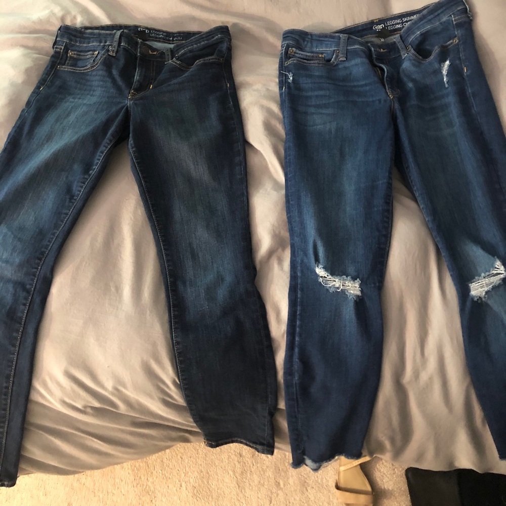 Gap jean leggings